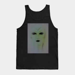 futuristic flapper dolly by Jacqueline Mcculloch Tank Top